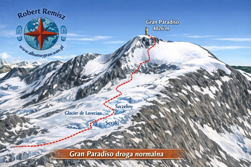 Gran Paradiso droga normalna